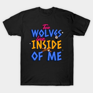 Wolf Howling T-Shirt T-Shirt